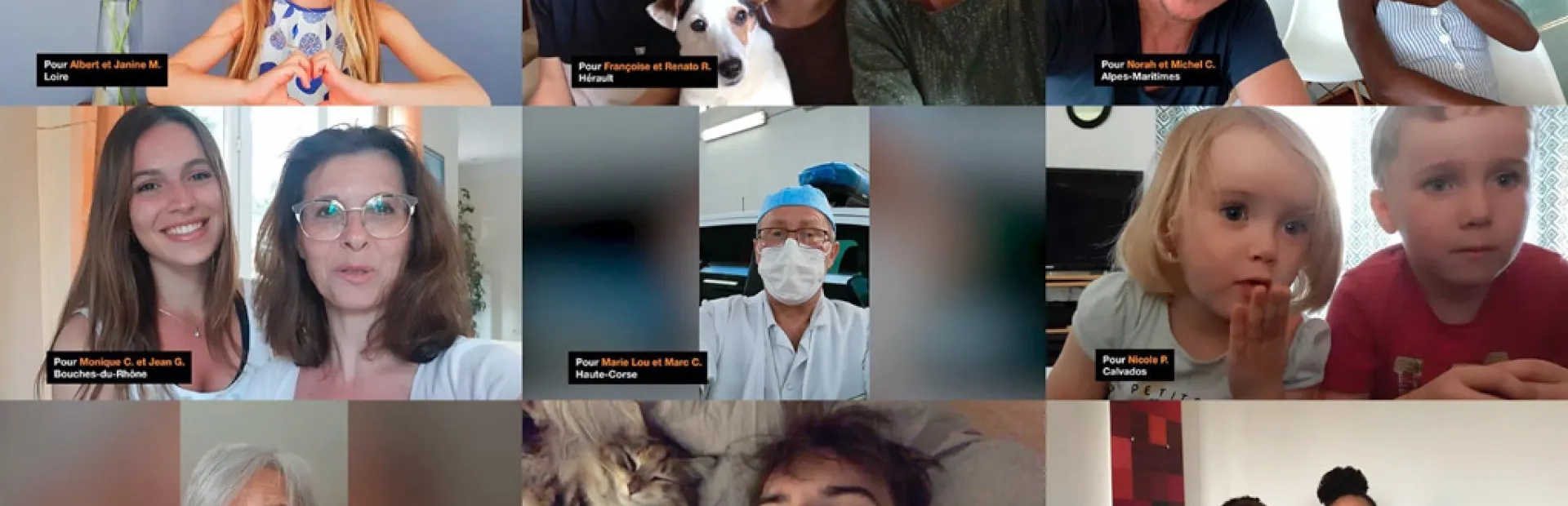Orange relaie des messages vidéo pour les aînés dans ses publicités à la TV