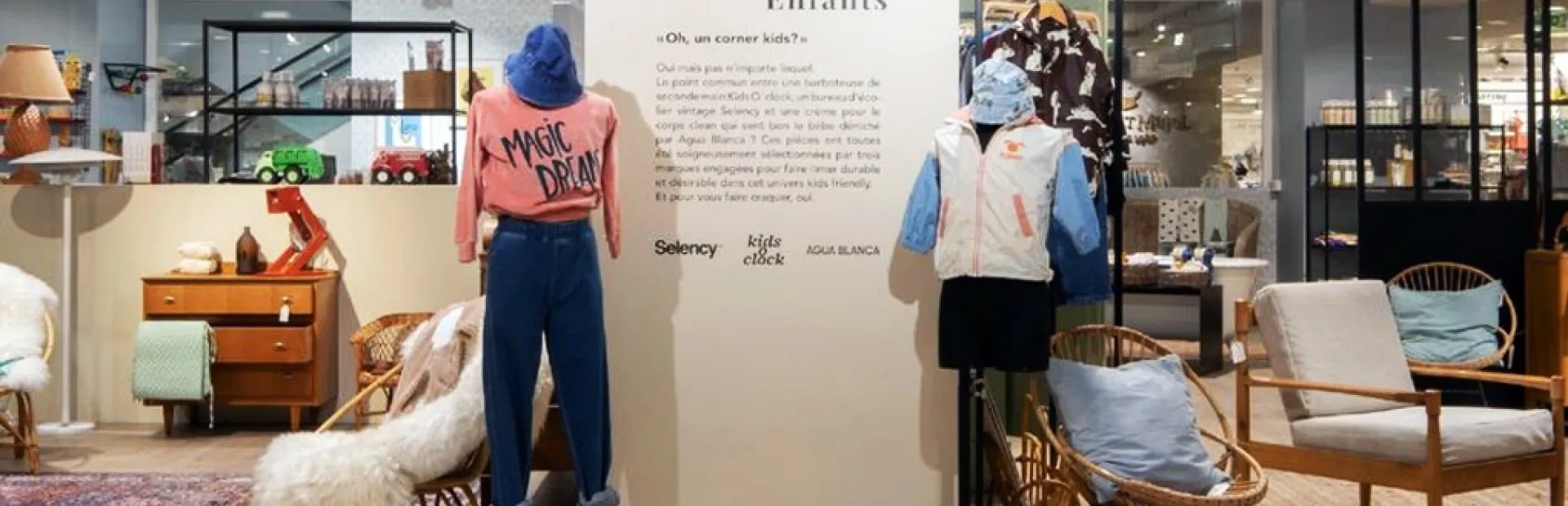 Le BHV Marais dédie 130 m2 à des articles de seconde main pour enfants