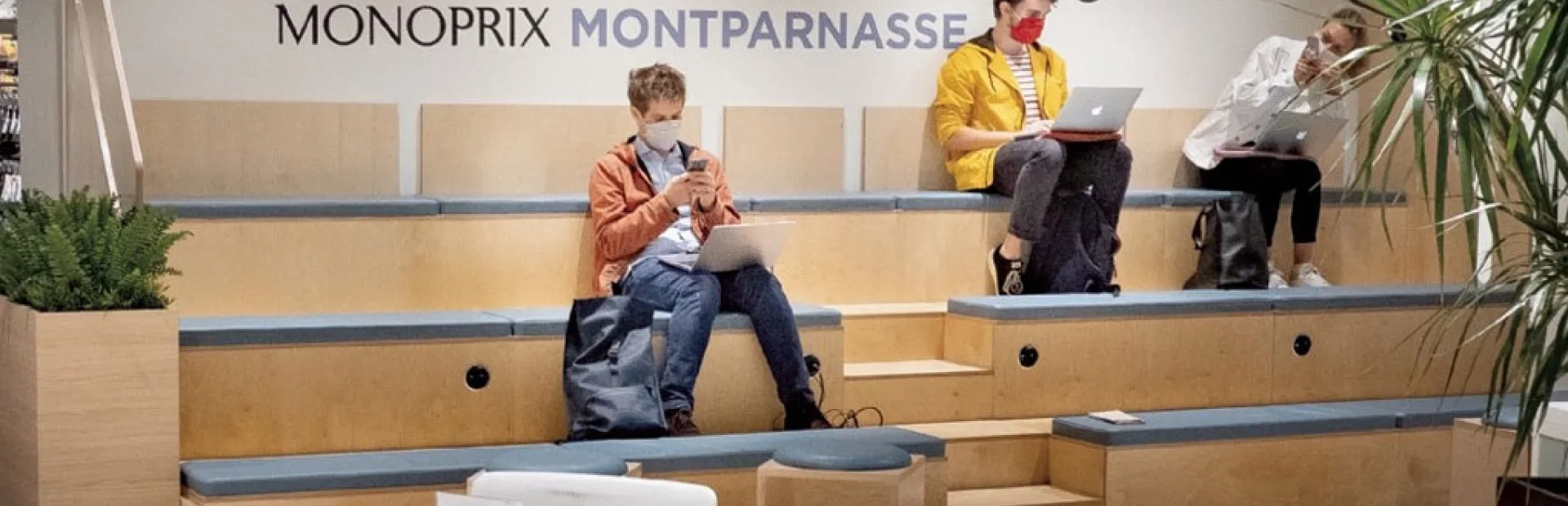Dans le nouveau Monoprix, pas de phygital mais une Place publique