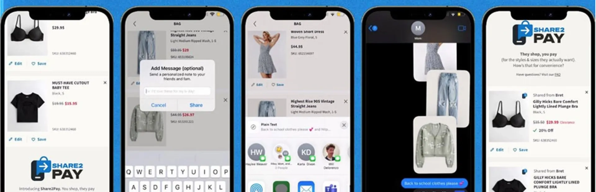 Chez Hollister, les ados remplissent leur panier en ligne et envoient la facture aux parents