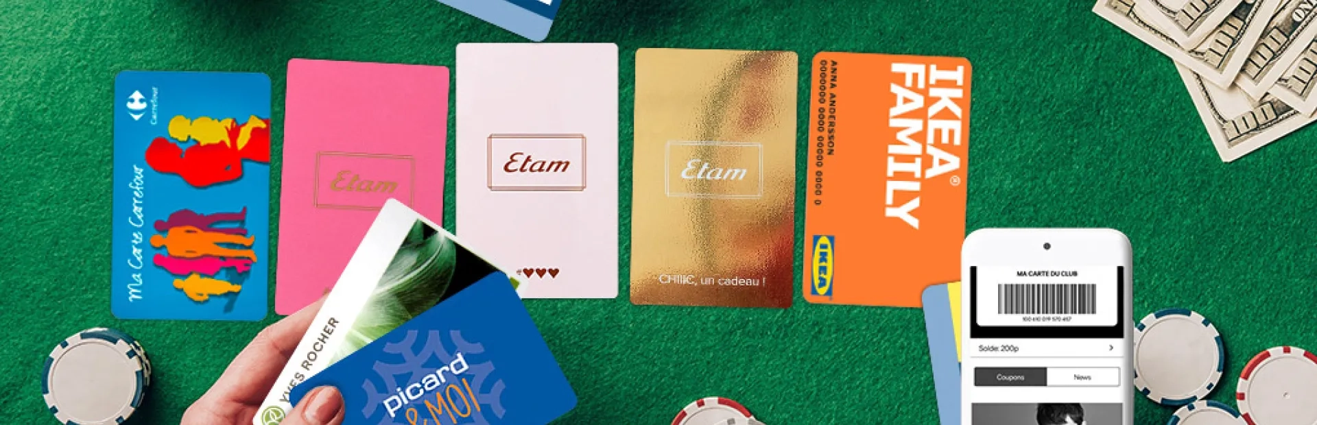 Cartes de fidélité, stop ou encore ?