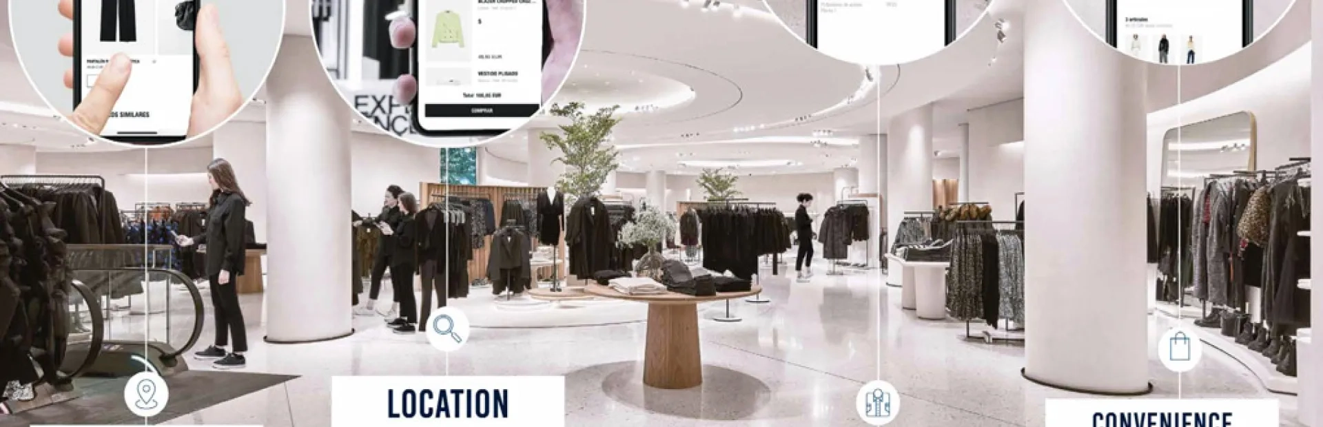 Le magasin comme une extension du smartphone