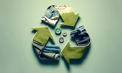 Recyclage de vêtement professionnel, axe de l’économie circulaire