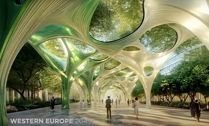Saint-Gobain imagine la ville du futur grâce à l’IA