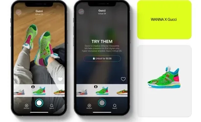 Gucci met un pied dans la mode virtuelle avec des baskets à 13 euros