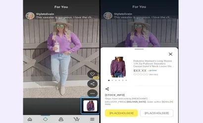 Amazon teste une présentation inspirée de TikTok