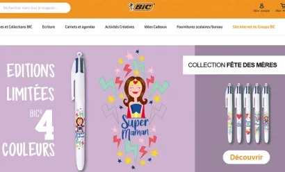 Bic veut doper ses ventes en ligne