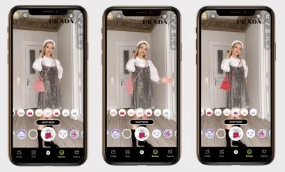 Prada et Farfetch misent sur les nouveaux outils d’essayage virtuel de Snapchat
