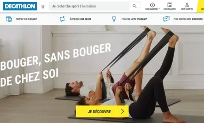 Decathlon multiplie par 4 son offre en ligne