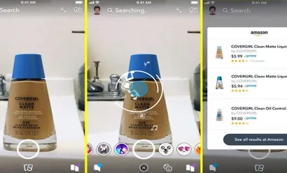 Snapchat : un clic pour photographier, un clic pour acheter
