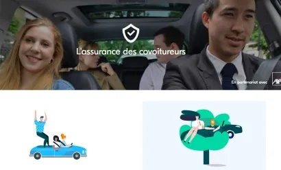 BlaBlaCar et Axa réinventent l’assurance pour les covoitureurs