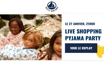 Avec le live shopping, Petit Bateau veut remettre de l’humain dans le e-commerce