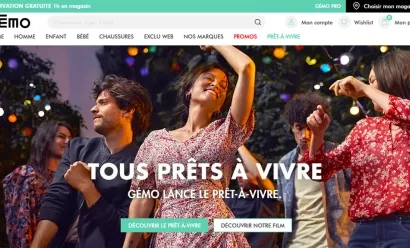Gémo lance le « prêt-à-vivre » pour conquérir de nouveaux clients