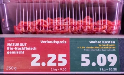 Un supermarché affiche le « vrai » prix environnemental des produits