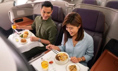 Singapore Airlines transforme un A380 en restaurant éphémère