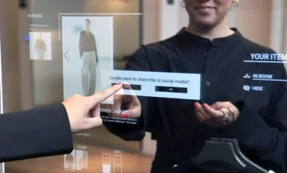 Cabines connectées et miroirs intelligents : H&M mise sur le shopping personnalisé