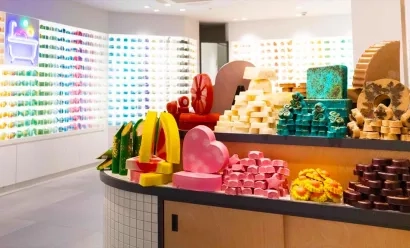 Lush ouvre un magasin où les produits n’ont ni emballage ni étiquette