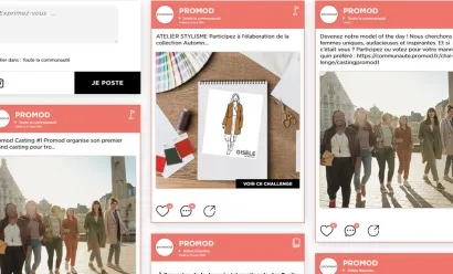 Promod fédère sa communauté autour d’une plateforme participative