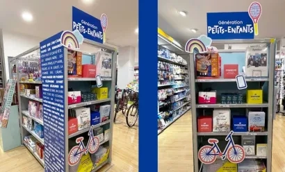 Chez Monoprix, un corner dédié aux grands-parents pour leurs petits enfants