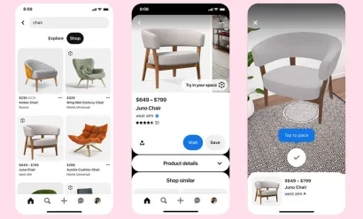 Avec Pinterest, le shopping déco se fait maintenant en réalité augmentée