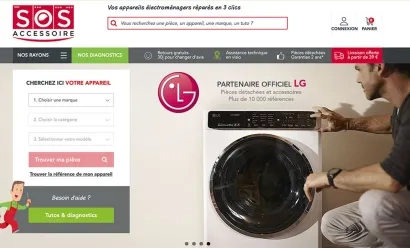 SOS Accessoire surfe sur le boom de la réparation de l’électroménager