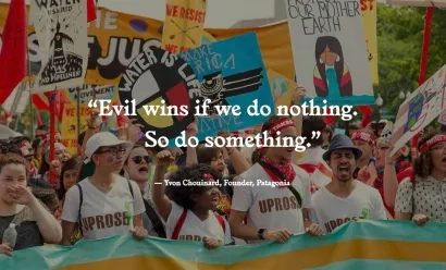 Patagonia lance son site de rencontres pour activistes en Europe