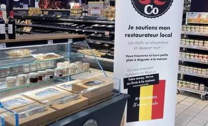 En Belgique, Carrefour vend les plats des restaurateurs locaux