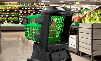 Dash Cart, le chariot connecté d’Amazon qui scanne les courses et zappe la caisse
