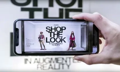Les vitrines de Zara s’affichent en réalité augmentée