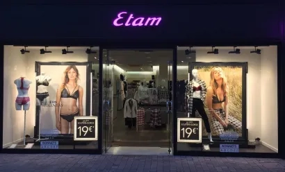Etam installe le paiement sans caisse dans ses 450 boutiques