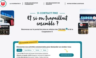 Système U lance un portail pour attirer des TPE-PME