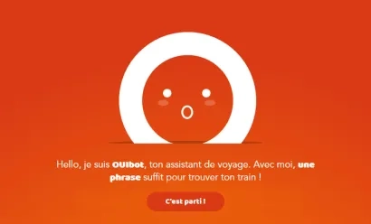 Le chatbot de OUI.sncf gère désormais le parcours client jusqu’au paiement