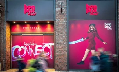 Bonprix teste un parcours d’achat piloté par une appli dans sa boutique de Hambourg