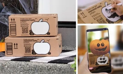 Amazon déploie sur ses cartons d’emballages une expérience de réalité virtuelle