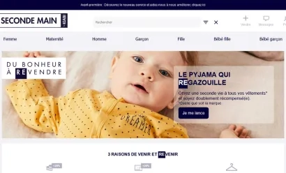 Kiabi lance son site dédié à la seconde main