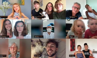 Orange relaie des messages vidéo pour les aînés dans ses publicités à la TV