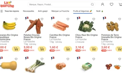La Fourche livre des produits frais anti-gaspi à petits prix