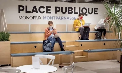 Dans le nouveau Monoprix, pas de phygital mais une Place publique