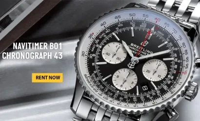 Breitling propose ses montres de luxe en location