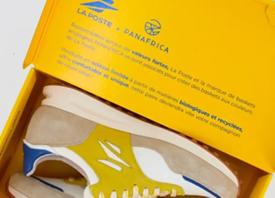 La Poste x Panafrica : des sneakers pour réinventer le co-branding responsable