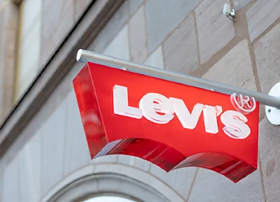 Imade de l'enseigne Levis 