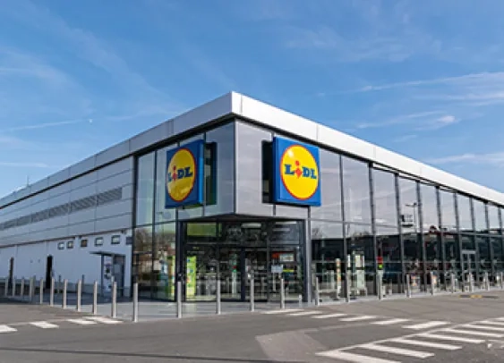 Photo extérieur d'un magasin Lidl