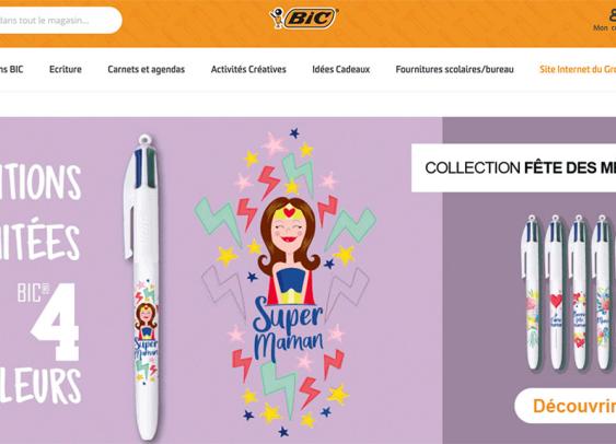 Bic veut doper ses ventes en ligne