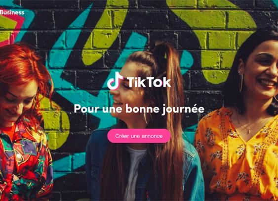 TikTok dévoile sa plateforme publicitaire TikTok For Business
