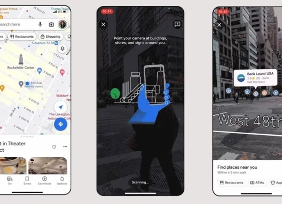 La réalité augmentée va permettre de trouver les commerces sur Google Maps