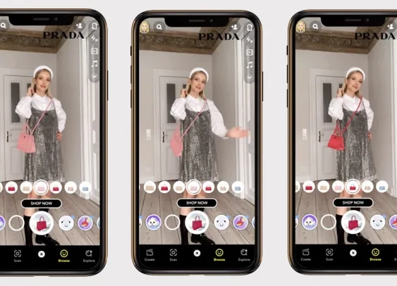 Prada et Farfetch misent sur les nouveaux outils d’essayage virtuel de Snapchat