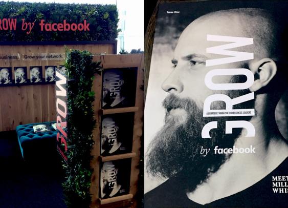 Facebook lance Grow, son premier magazine papier