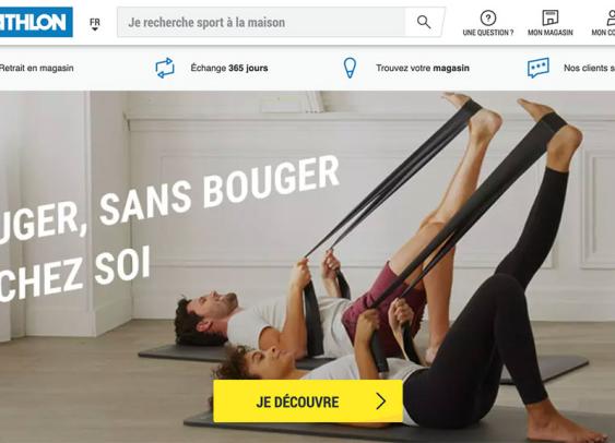 Decathlon multiplie par 4 son offre en ligne