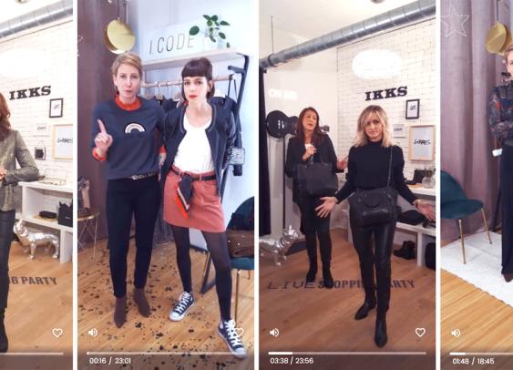 IKKS transforme l’essai du live shopping