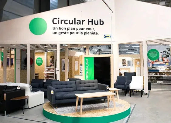 Ikea propose de réserver en ligne les meubles d’occasion vendus dans ses magasins